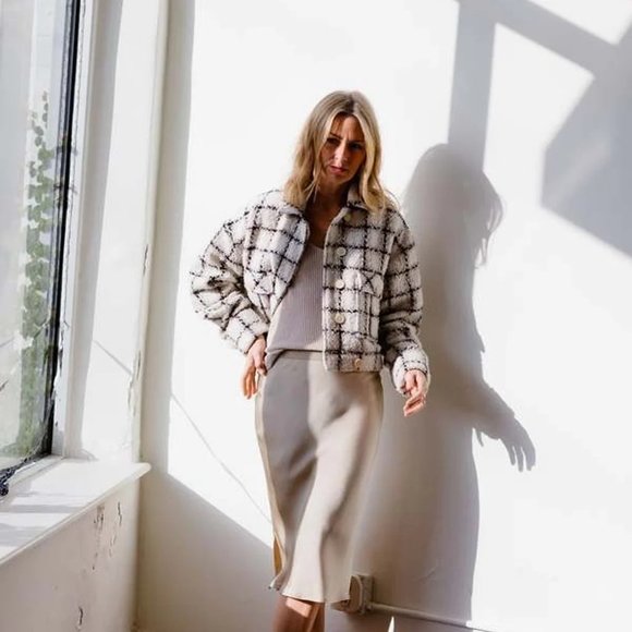 Anine Bing Adriana Plaid Jacket - Picture 4 of 7